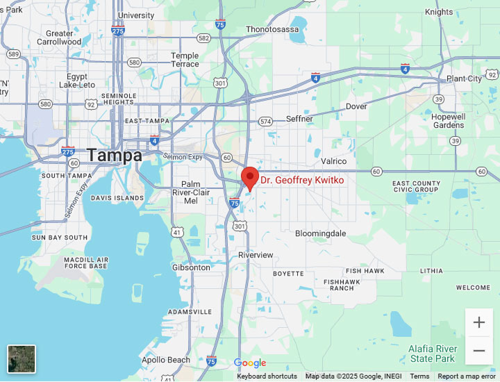 Brandon office map